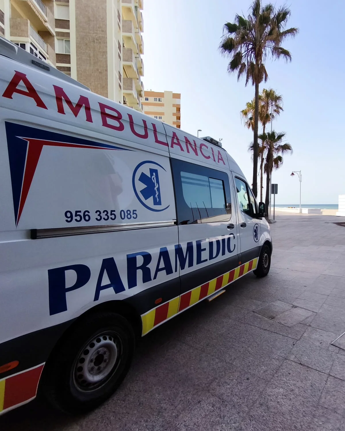UVI móvil de Paramedic, ambulancia de soporte vital avanzado